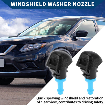 2 Pcs Front Windshield Washer Nozzles for Subaru Outback Legacy