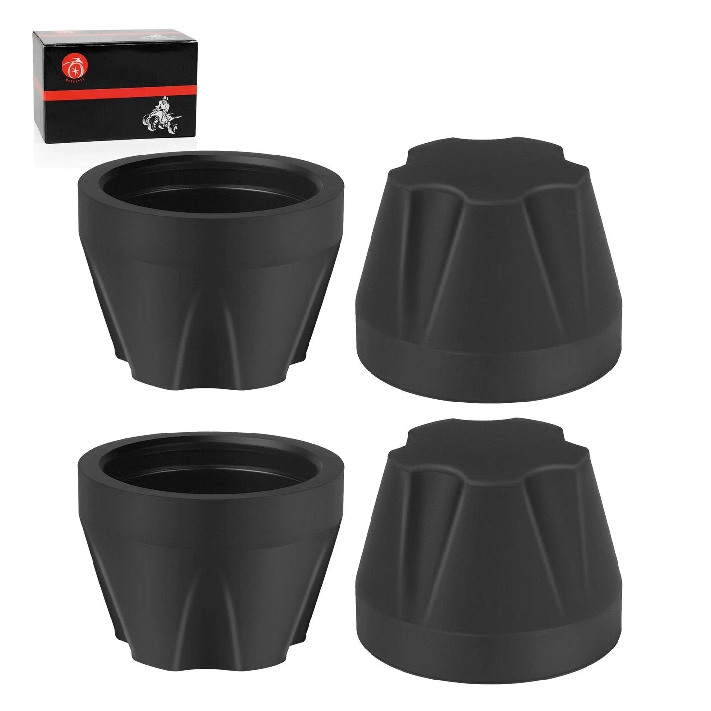 Set of 4 Wheel Hub Caps for Yamaha Big Bear 250/350