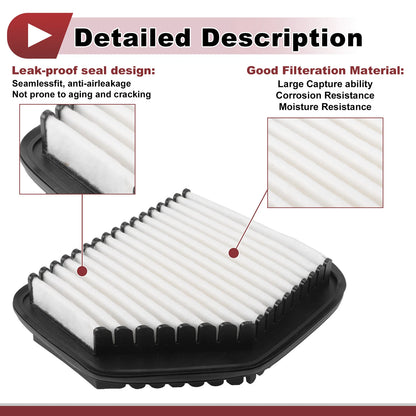 Car Engine Air Filter No. 1A1513Z40 for Mazda DG17V (1 Pc)
