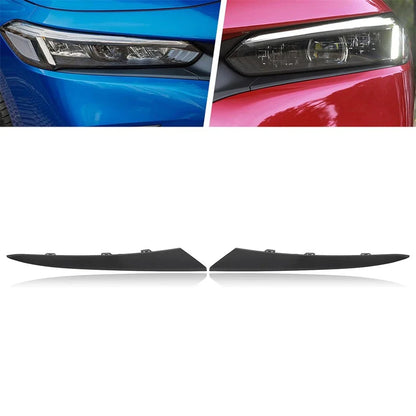 Headlight Eyelid Molding Trim Strips  for Honda Civic (2022-2023)