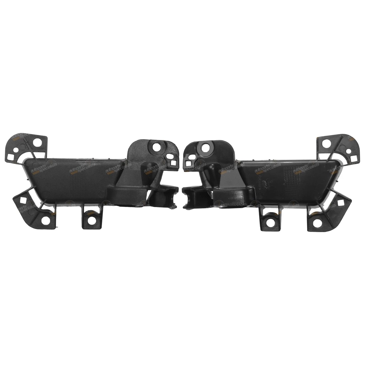 Set of 2 Front Inner Door Handles for Ford Falcon FG (2008–2014) Satin Silver Black