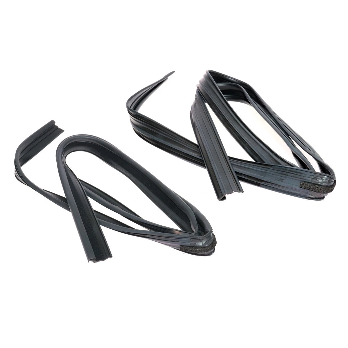 Set of 2 Door Glass Run Channel Seals for Toyota Corolla (E100–E105)