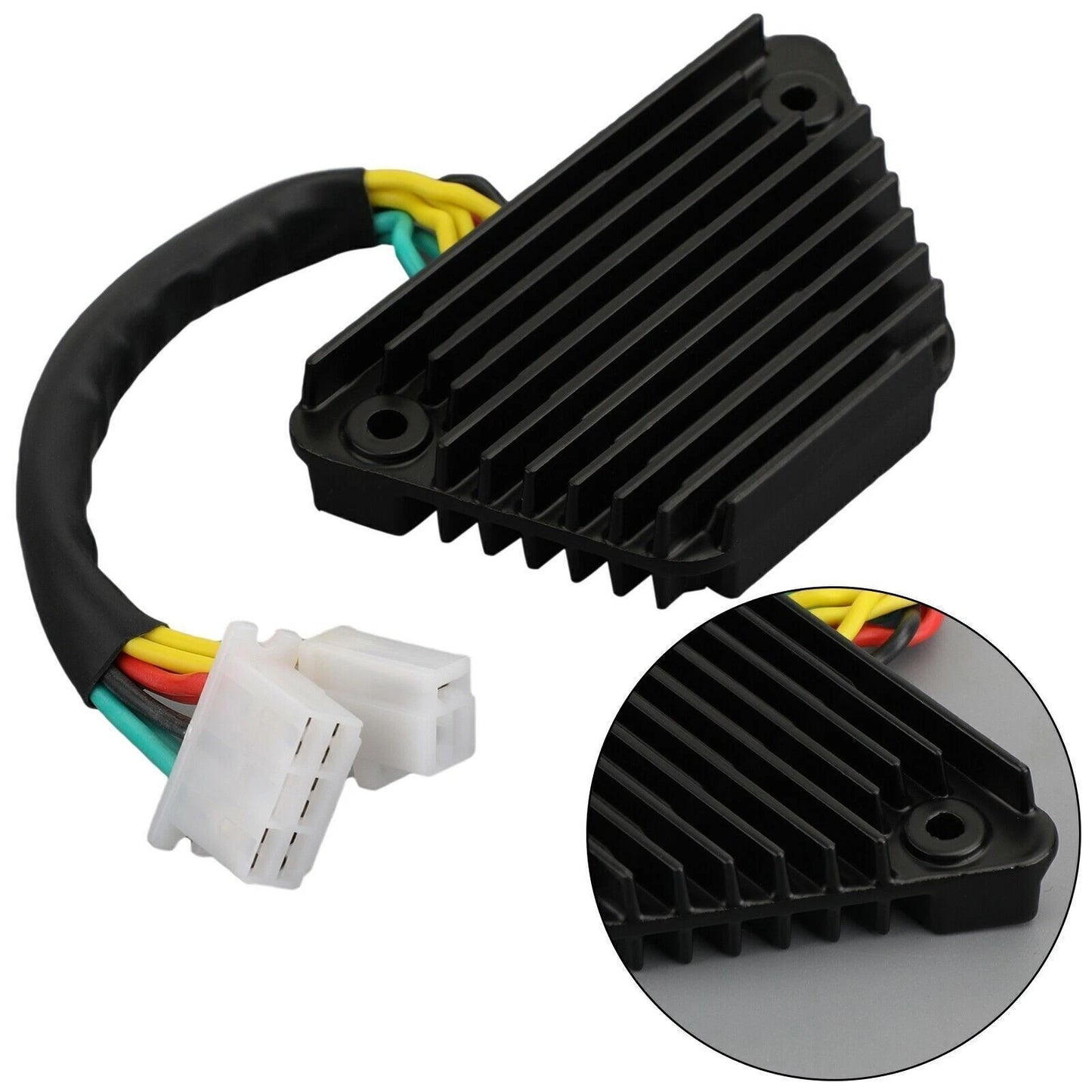 2X Black Bullet Flashing Light for Softail Dyna Sportster V-Rod (A)