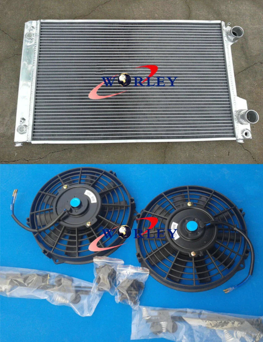 Aluminum Radiator & Fan for Audi Quattro V8 (1990-1994)