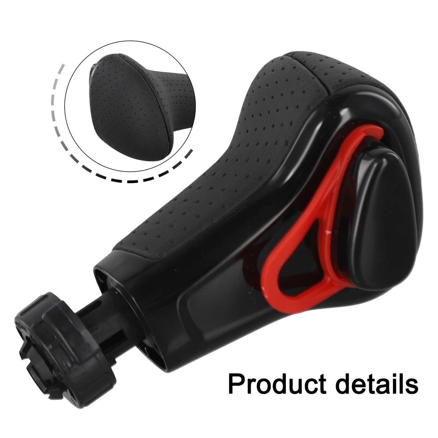 Gear Shift Knob Premium Black Leather for Q5