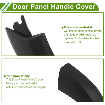Door Panel Handle Pull Trim Cover for BMW X3 G01 (2018–2021) No. 51416999879 Black