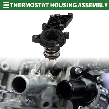 Engine Coolant Thermostat Housing Assembly for Audi A6 Quattro A7 Quattro (2012–2018)