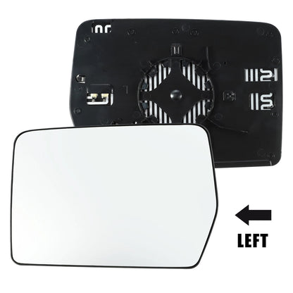 Left Side Mirror Glass for Ford F150 (2004–2014) & Lincoln Mark LT (2006–2008)