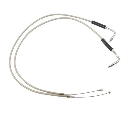 Stainless Steel Throttle Cable for Harley Sportster XL1200, 883, Dyna, Road King