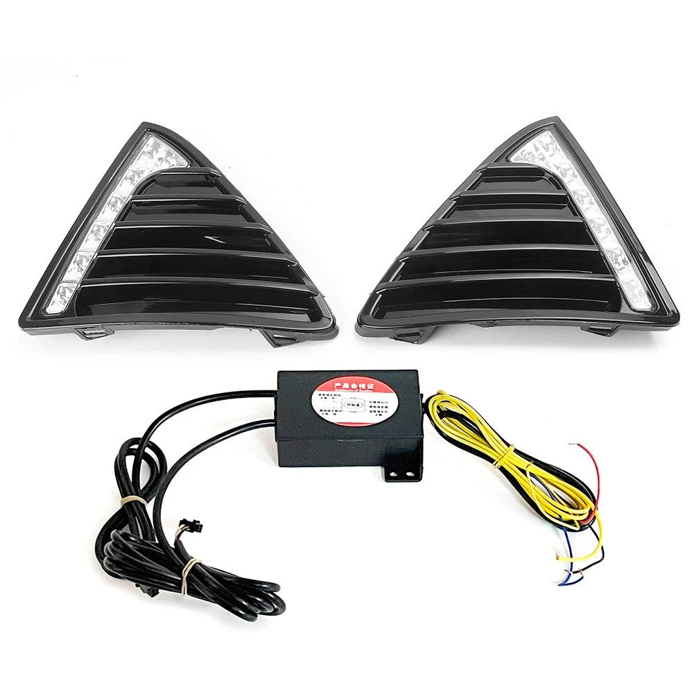 DRL LED Daytime Running Light for Ford Focus (2012–2014) w/ Turn Signal