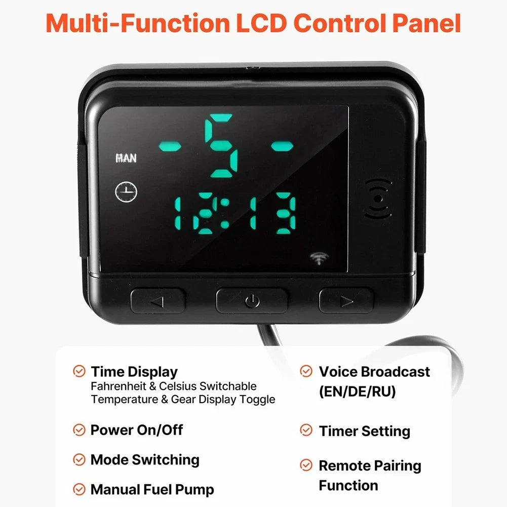LCD Display Diesel Air Heater Controller for Parking Heater Systems