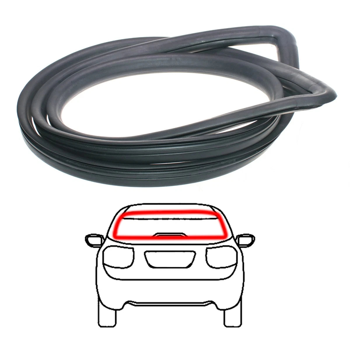 Rear Window Weatherstrip for Mitsubishi Triton (1996–2006)