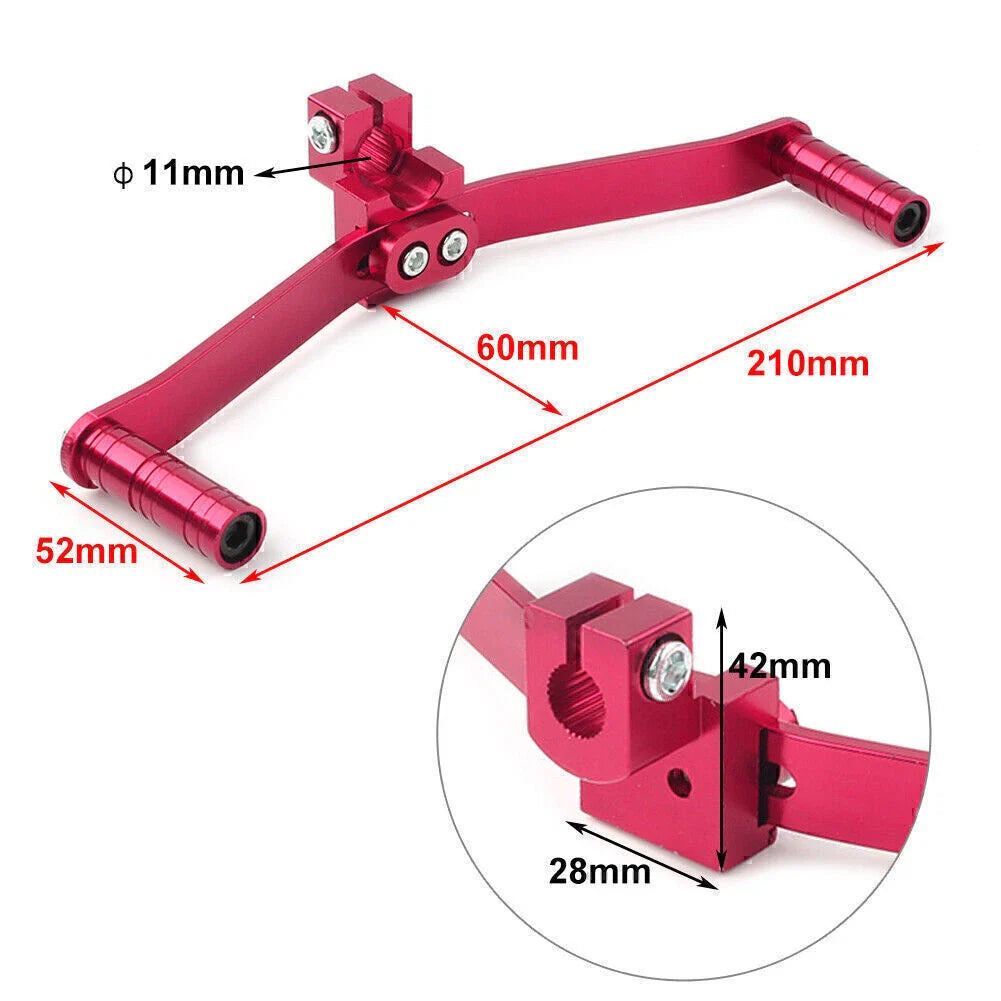 Durable Red Motorcycle Aluminum  Gear Shift Levers