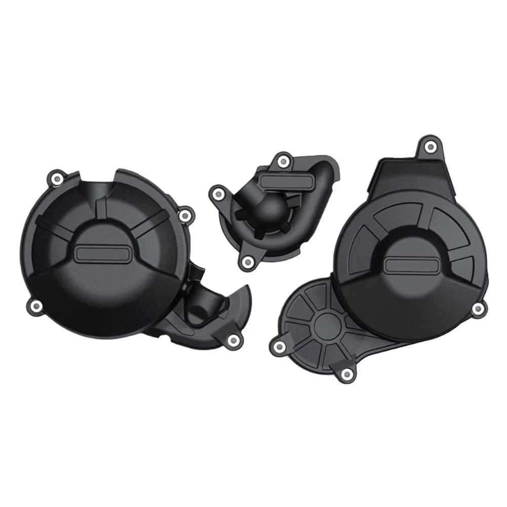 Black Engine Protection Cover for Aprilia RS660 Tuono 660 (2021-2023)