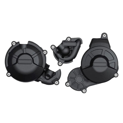 Black Engine Protection Cover for Aprilia RS660 Tuono 660 (2021-2023)