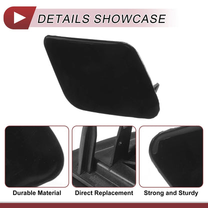 Washer Nozzle Cover Cap No. 4B0955276D for Audi A6 C5 (2001–2005) Black
