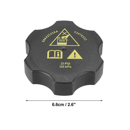 Radiator Coolant Recovery Cap for Chrysler Dodge Jeep Ram (2014–2021)