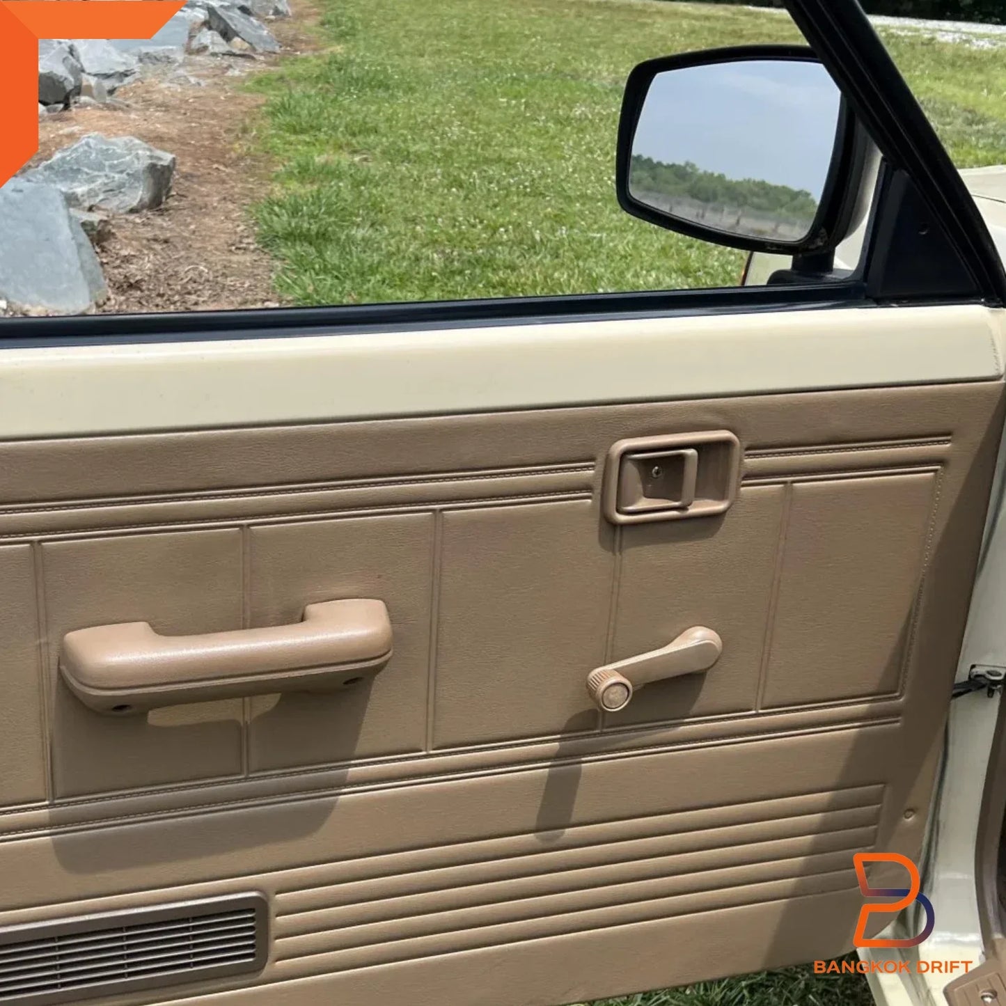 Beige Window Crank Handle for Mazda B-Series B2000 B2200 Bravo (85-98)