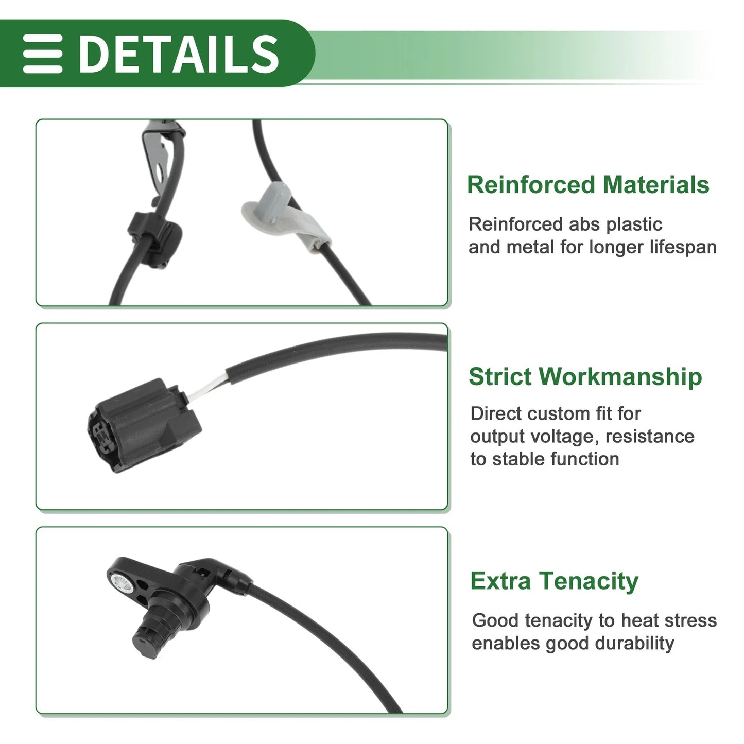 ABS Wheel Speed Sensor No. 8954206050 for Lexus ES300h (2013–2017)