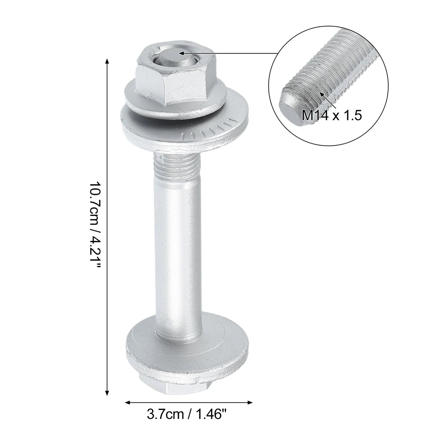 Set of 4 Camber Eccentric Bolts for Hyundai Santa Fe (2007–2009) No.552602B100