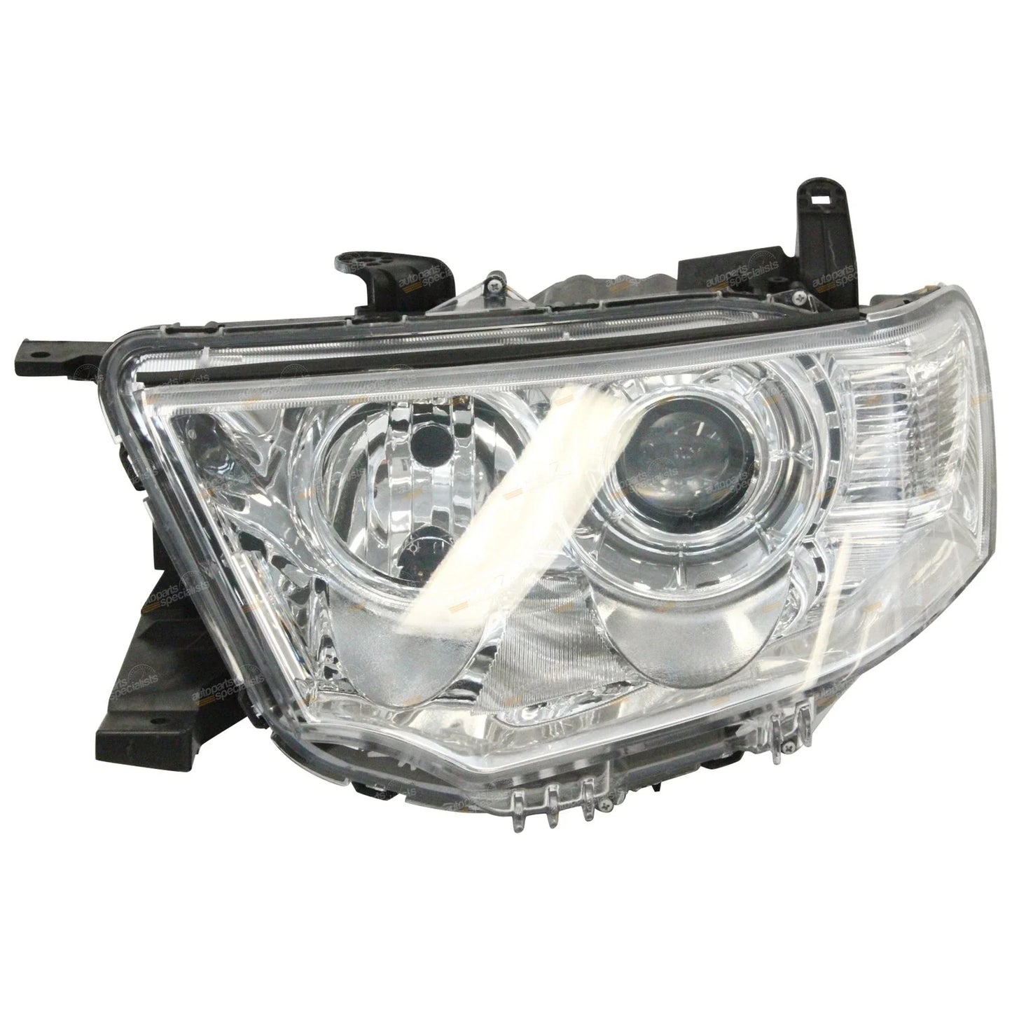 LH+RH Clear Projector Headlights for Mitsubishi Challenger PB (2009-2013)