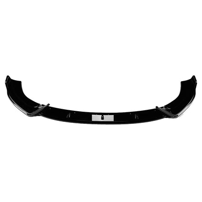 Front Bumper Splitter Spoiler Lip for Mercedes Benz E Class (2024) Black
