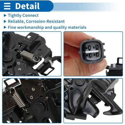 Hood Latch Assembly for Lexus GX460 (2018-2019) - 1 x Quality Replacement