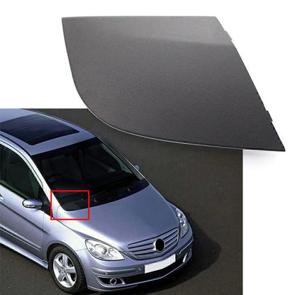 Black ABS Front Right Water Drain Cover for Mercedes Benz B-Class (2005-2012)