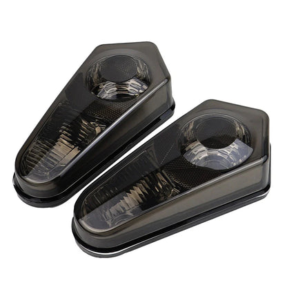Black Tail Light Covers for Polaris RZR 800, Sportsman 500 (2005-2014)