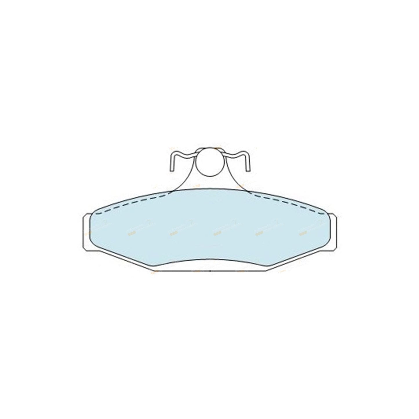 Set of 4 Bendix Ultimate Rear Disc Brake Pads for Ford LTD (1995–2007)