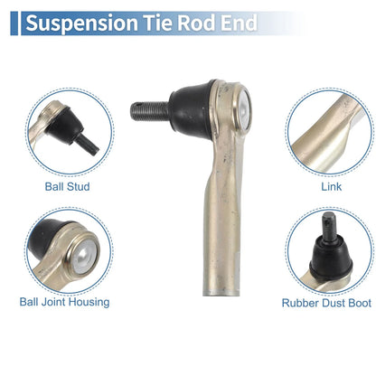 2 x Front Outer Tie Rod End Links for Honda CR-V (2007-2011)