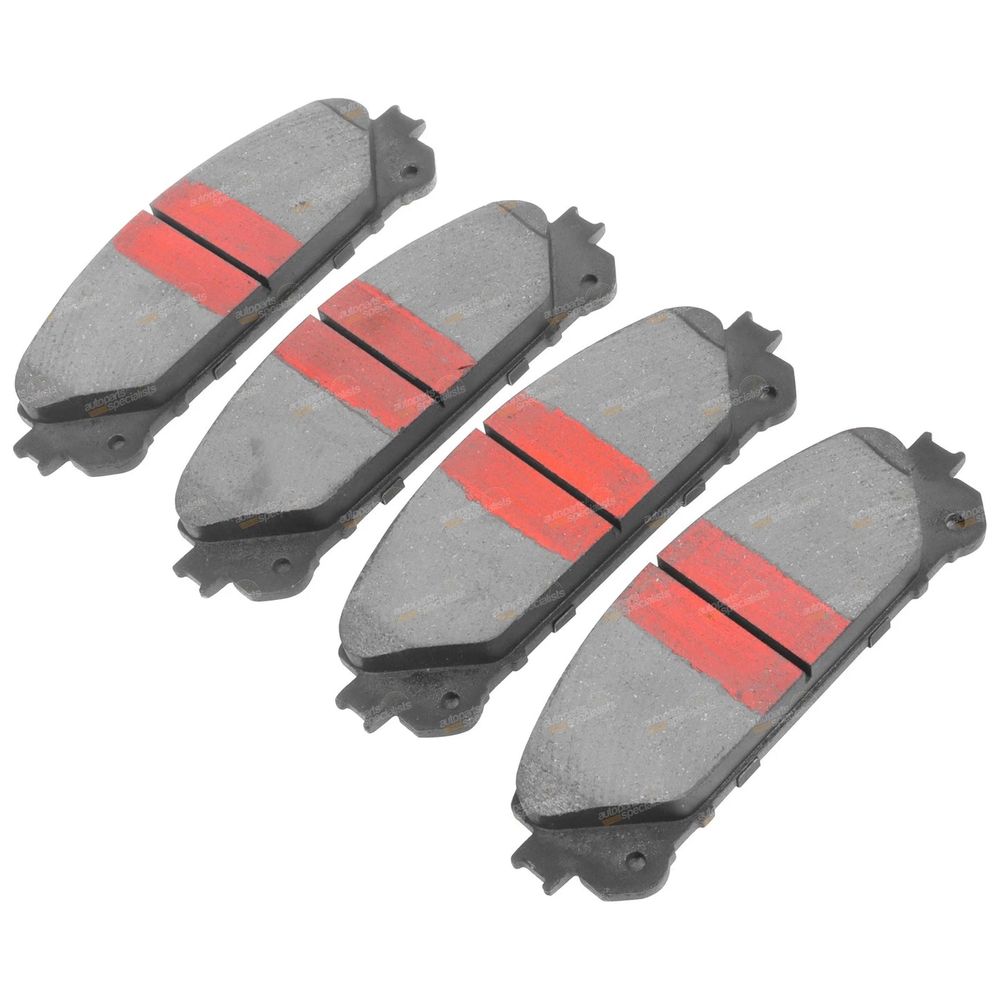 Front Slotted Dimpled Disc Brake Rotors + Pads for Kluger (2007–2019)