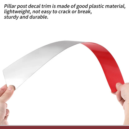 Front Rear Left Right Door Pillar Window Trim for Lexus RX (2016-2022) Silver