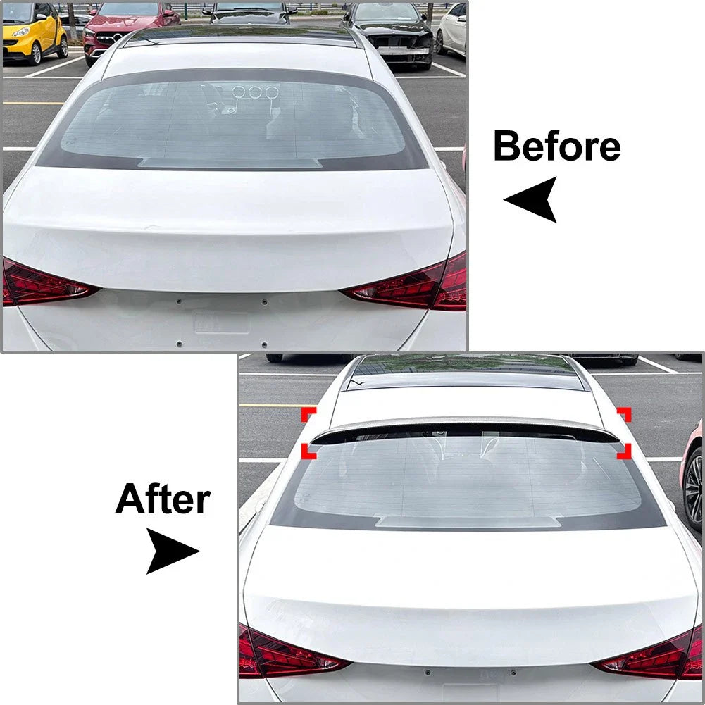 Rear Window Roof Spoiler Wing Lip for Mercedes Benz C Class (2022-2024)
