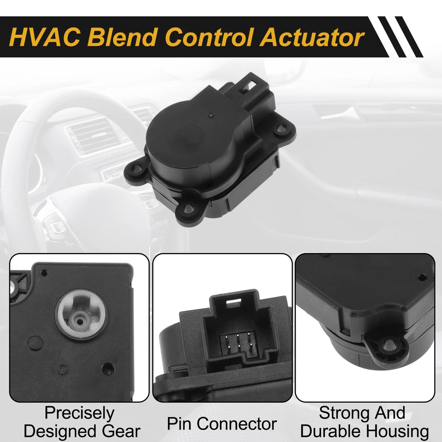 HVAC Heater Blend Door Actuator for Buick Encore (2013–2022) No. 13372986
