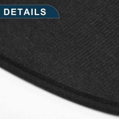 Kick Pad Sticker Leather for BMW 3 Series (2013-2019) Black 1 Set
