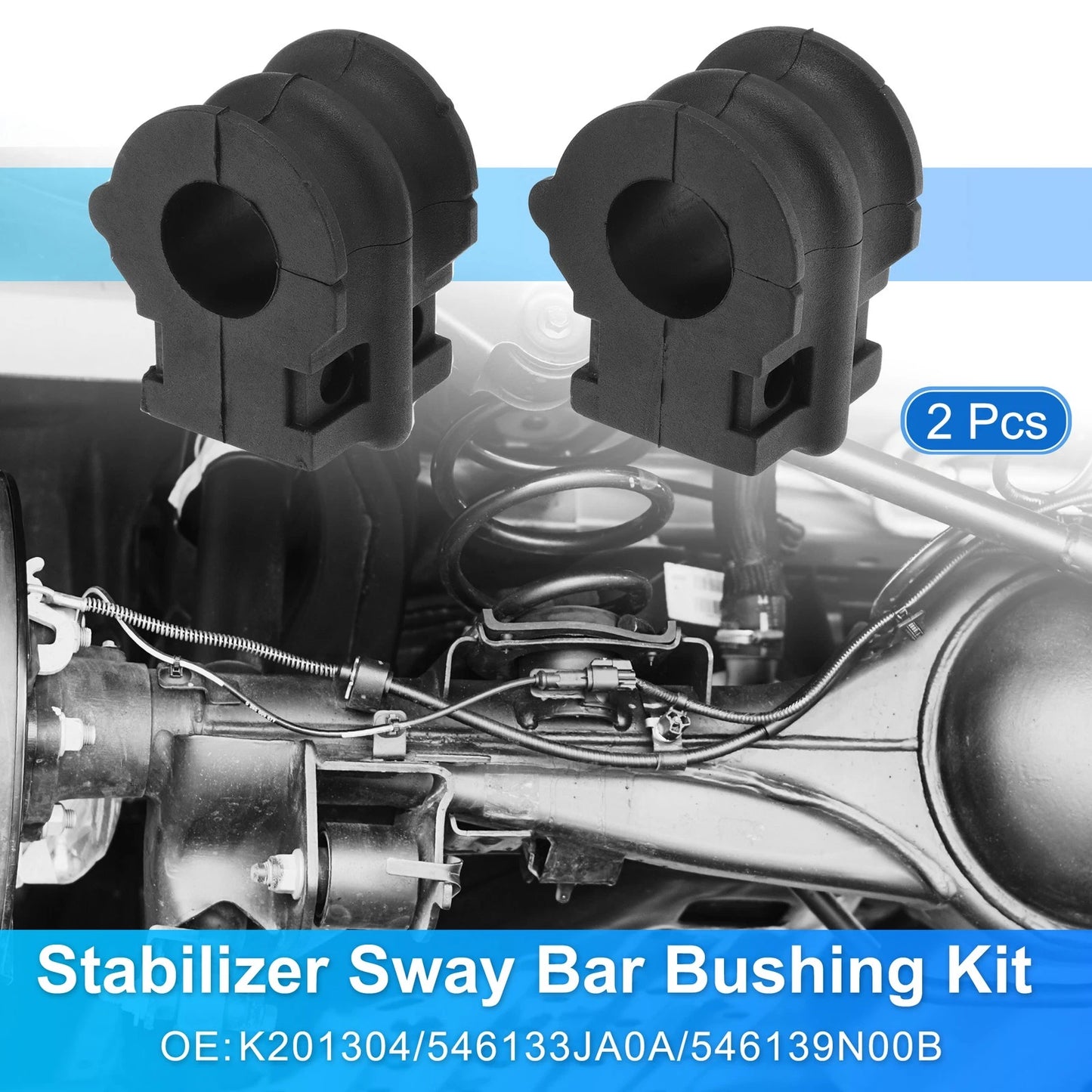 2X Stabilizer Sway Bar Bushing Kit for Infiniti QX60 (2013–2020) K201304