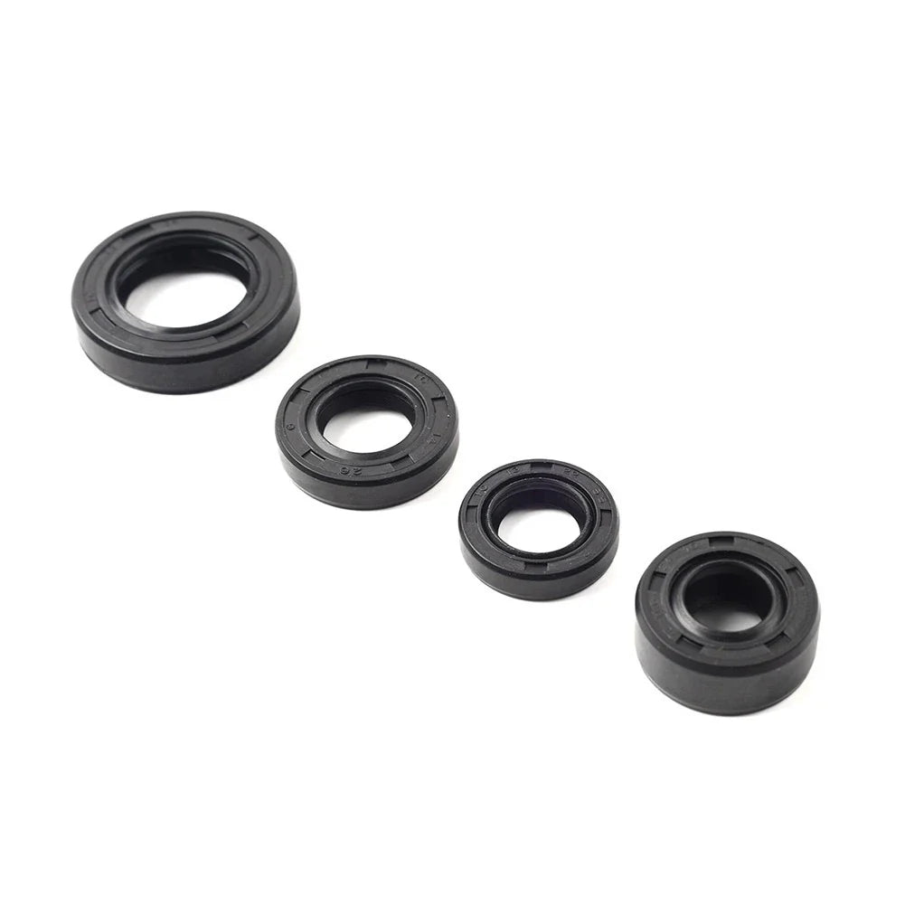 4 x Engine Oil Seals Set for Honda S90 CS90 CT90 CL90 SL90 ST90 (1964-1974)