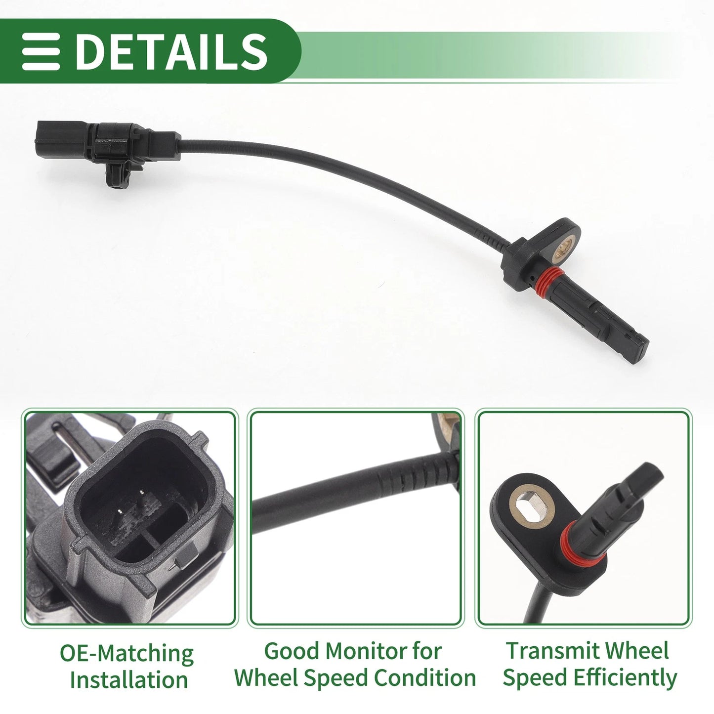 ABS Wheel Speed Sensor No. 57475T2AA01 for Honda Accord (2018–2023)