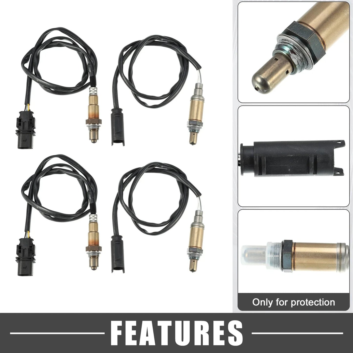 4 x O2 Oxygen Sensor Upstream/Downstream for BMW 325i (2003 - 2005) 2.5L