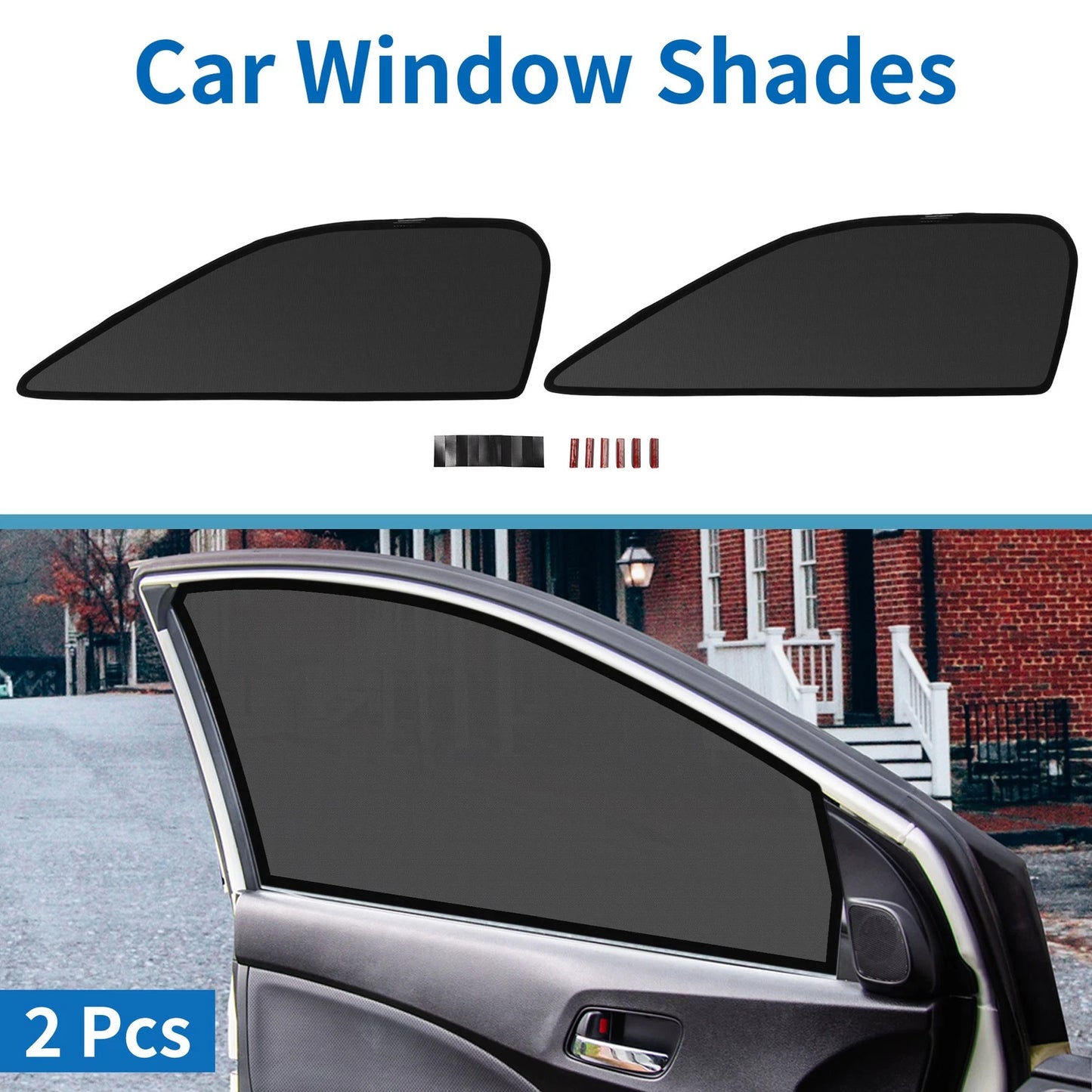 Car Window Cover for Honda Vezel RV Series (2013–2020) Net Black