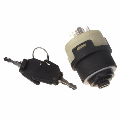 Ignition Switch with 2 Keys for JCB New Holland NH Case