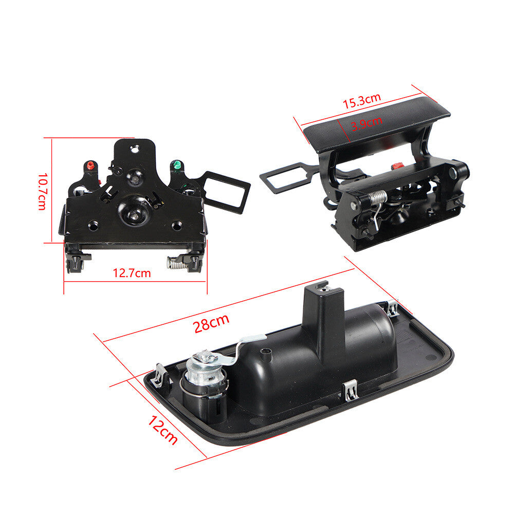 Tailgate Lock Kit for Chevrolet Silverado/GMC Sierra (2007–2014)