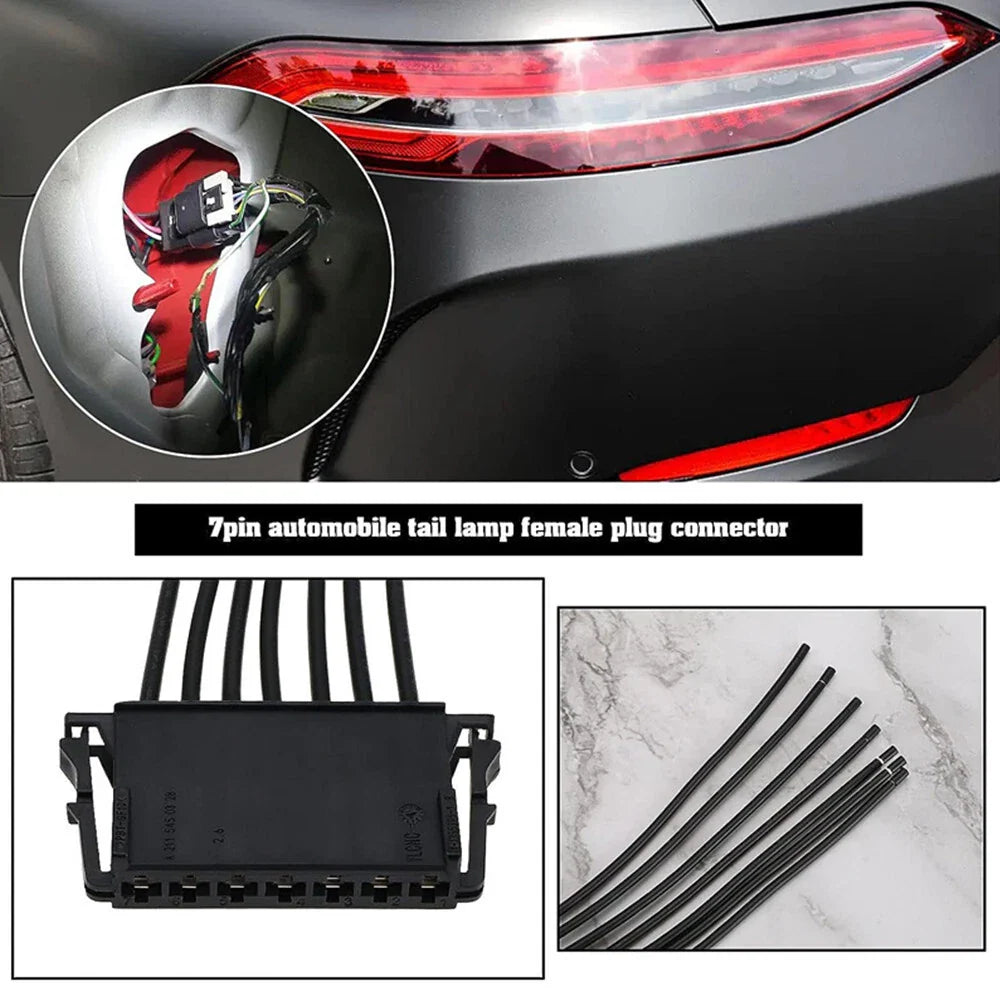Tail Light Harness Clip Wire Plug for Mercedes W204 C300 C63 C200 (2008-2015)
