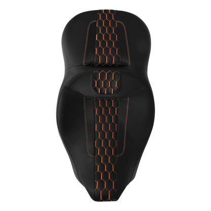 Rider Driver Passenger Seat for Harley Touring Electra Road Glide (2009 - 2023)