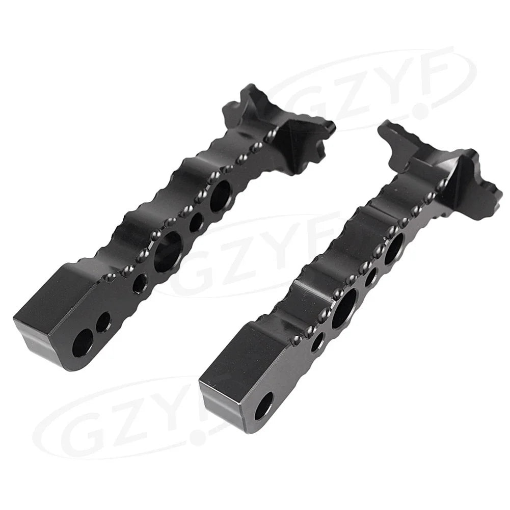 Rear Passenger Foot Pegs for Suzuki Hayabusa GSXR 1300 (2008-2017) Black