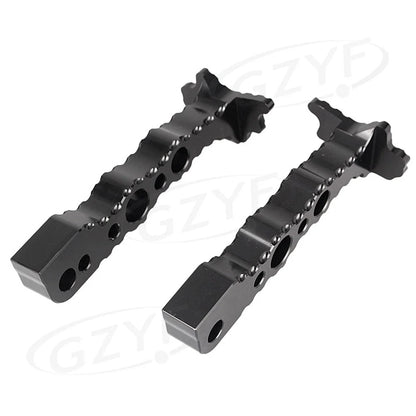 Rear Passenger Foot Pegs for Suzuki Hayabusa GSXR 1300 (2008-2017) Black