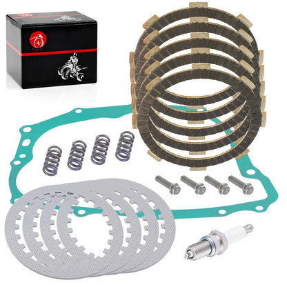 Clutch Friction Plates Kit for Honda XR200 ATC200X XL185S XL200R (1980–1984)