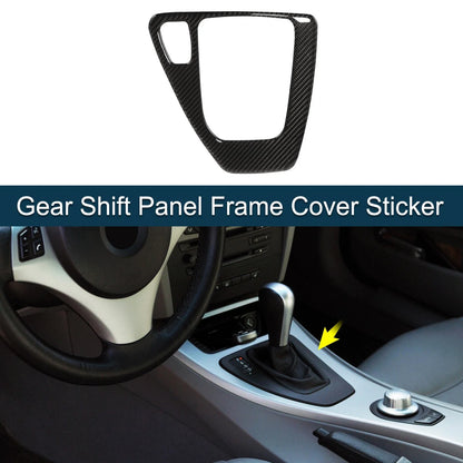 1 x Gear Shift Panel Frame Cover Sticker for BMW 3 Series (2005-2012)