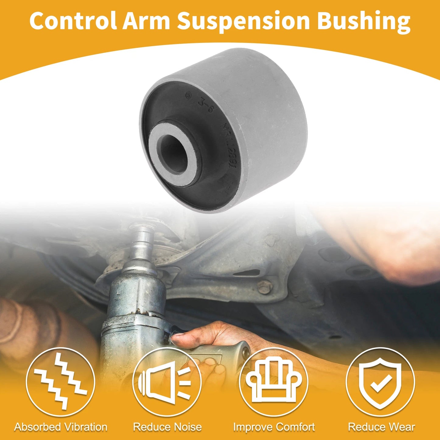 Rear Lower Control Arm Suspension Bushing for Mitsubishi Pajero II (1991–1999)